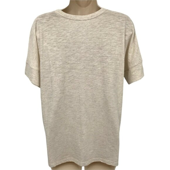 J. Jill Women Short Sleeve Round Neck Oversized Beach T Shirt Top Size Small - Picture 3 of 8